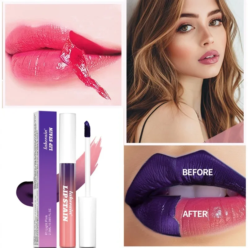 Waterproof Peel Off Lip Liner Outline Contour Tattoo Lip Stain Tint Matte Nude Lipstick Long Lasting Tear Off Natural Lip Tint