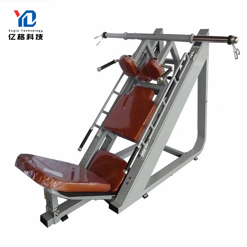 YG-1063  Fitness Lateral Leg Press Hack Squat 45 Degree Machine Commercial  Plate Loading Fitness Pin Load Leg Press Machine