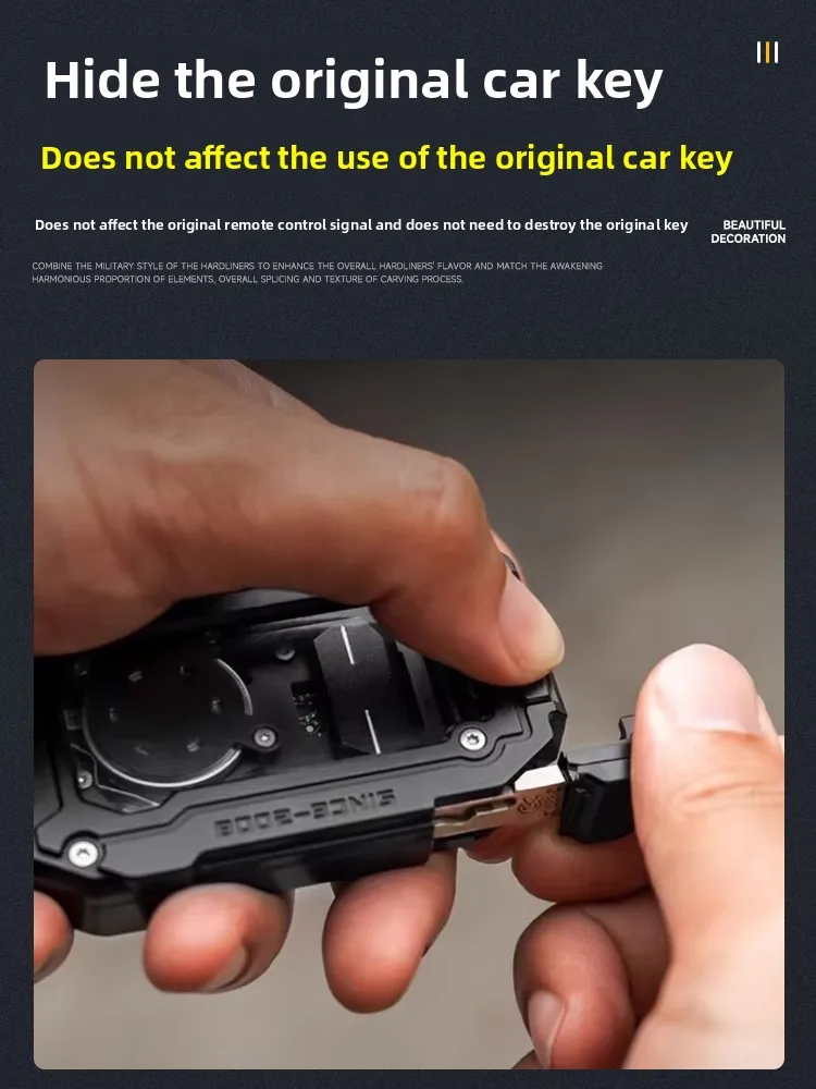 OMU مفتاح قذيفة خاص 18-24 رانجلر JL المصارع تعديل مفتاح السيارة قذيفة الغطاء الواقي 4xe مفتاح قذيفة #5