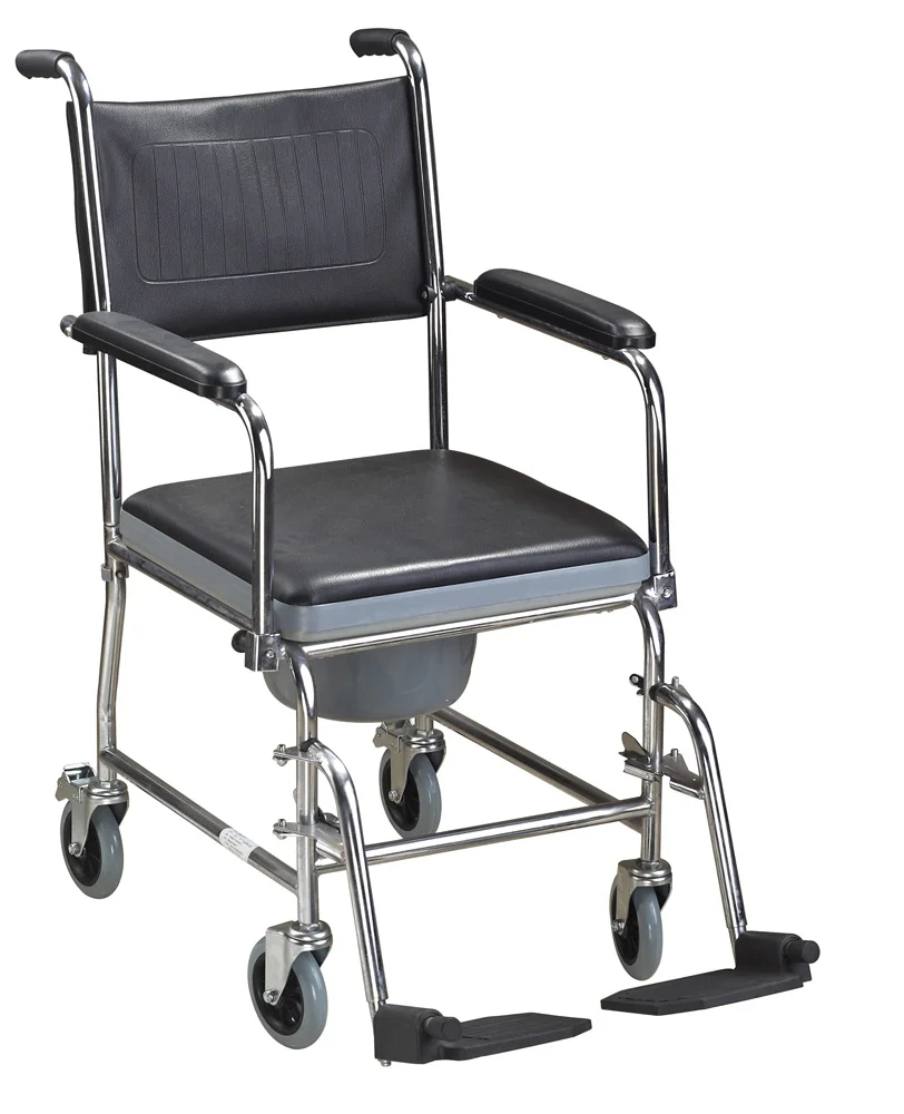 Best Choice  Rehabilitation Therapy Supplies Hospital commode chair with wheels