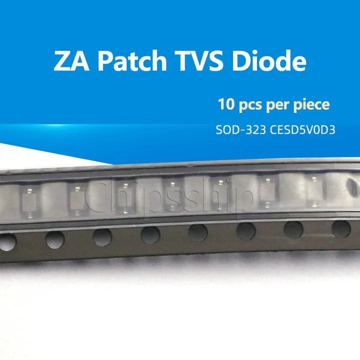 Sod-323 cesd5v0d3 za Patch-TV-Diode (10 Stück)