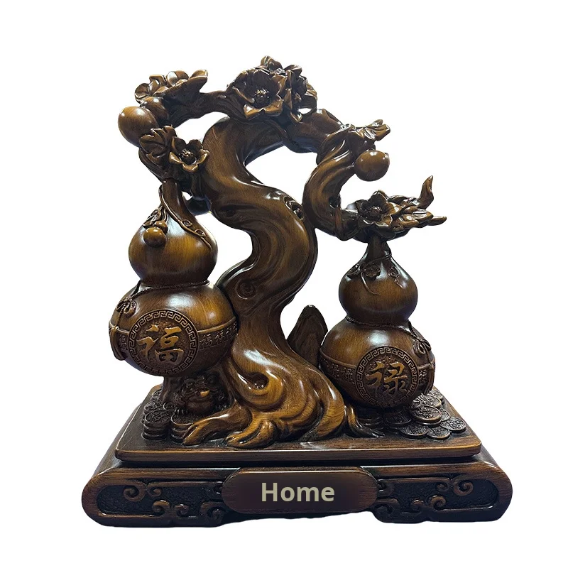 

￥#Fortune Prosperity Gathering Ornament Creative Modern Chinese Business Gift Eco-Friendly Resin Crafts for Office Study Front
