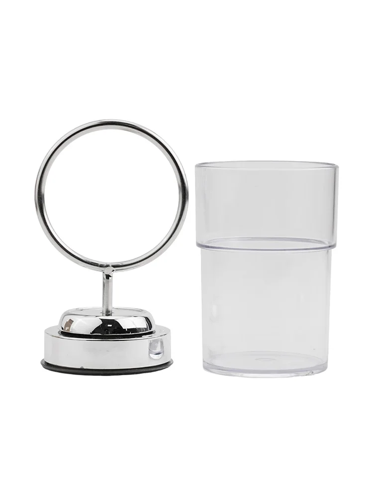 Toothbrush Holder Suction Cup Holder Bathroom Bathroom Accessories Cup Holder Plastic Stainless Steel Suction Cup