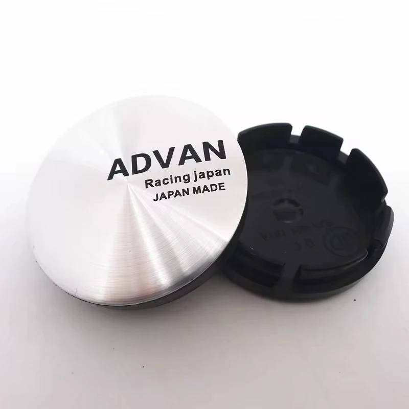 4PCS 56MM 60MM Advan Emblem Car Wheel Center Cap Hubs Cover Badge Auto Styling Accessories