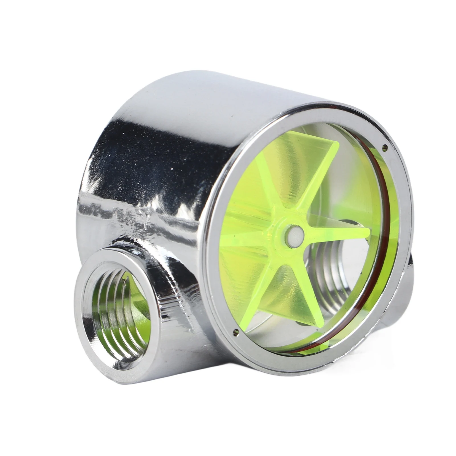 Computer Cooling Flow Indicator Tungsten Alloy Water Flow Indicator G1/4