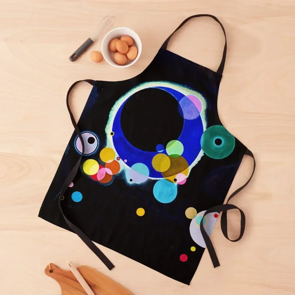 

Several Circles | Wassily Kandinsky Abstract Art Apron For Hairdresser japanese woman Apron