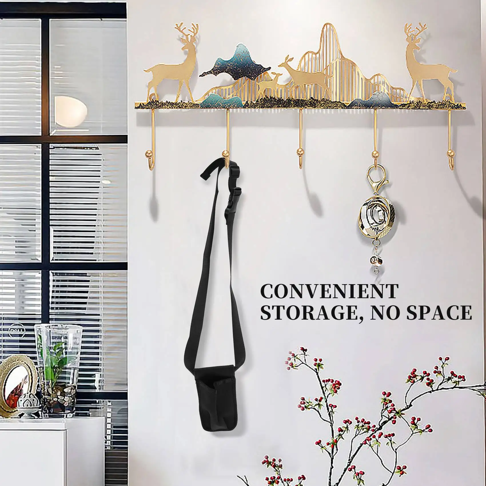 

Массажная бутылка, масло, одиночный дозатор лосьона для массажного масла, регулируемый держатель поясного ремня (бутылка в комплект не входит)