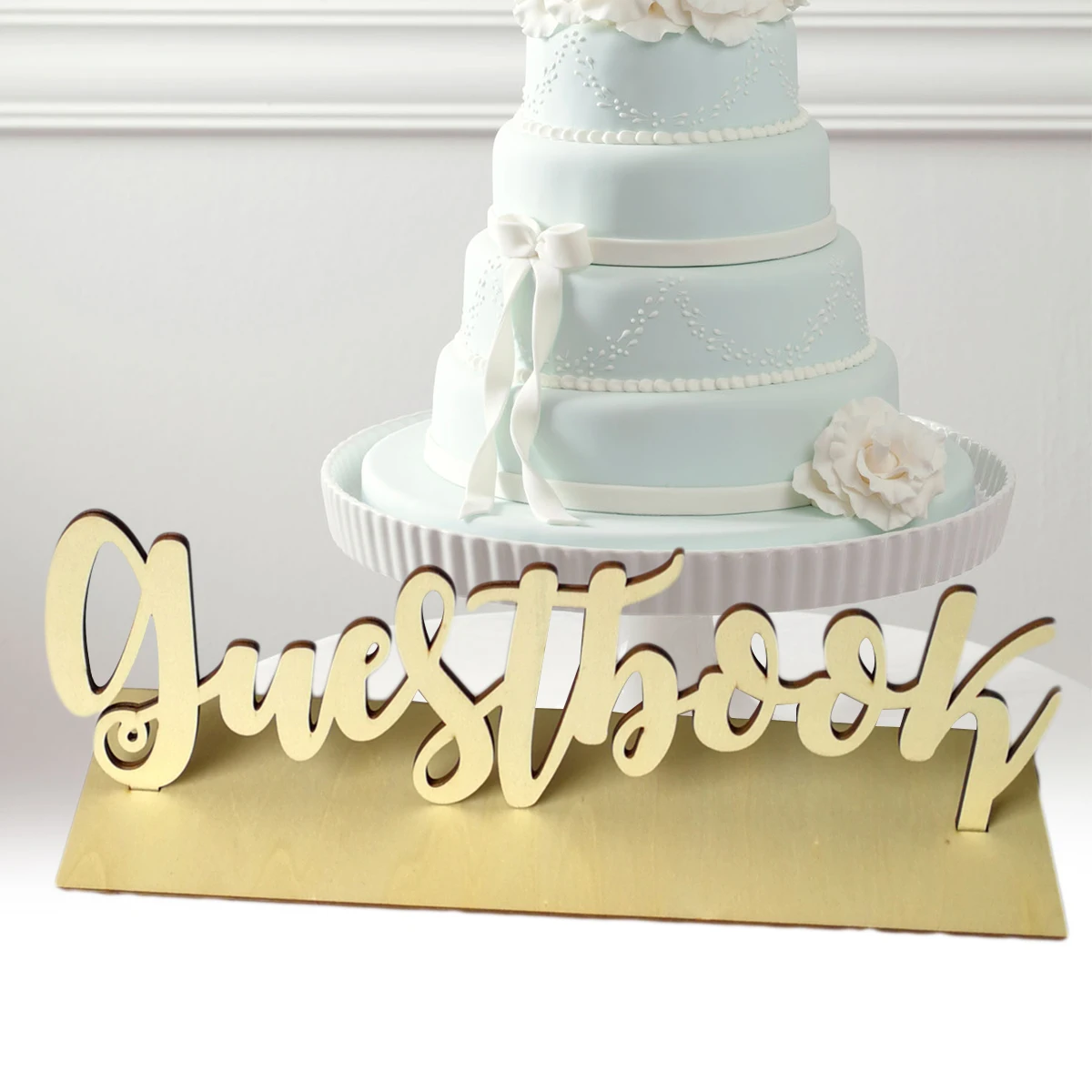 

Message Board Decoration Wedding Guestbook Customer Sign Wooden Birthday Bamboo