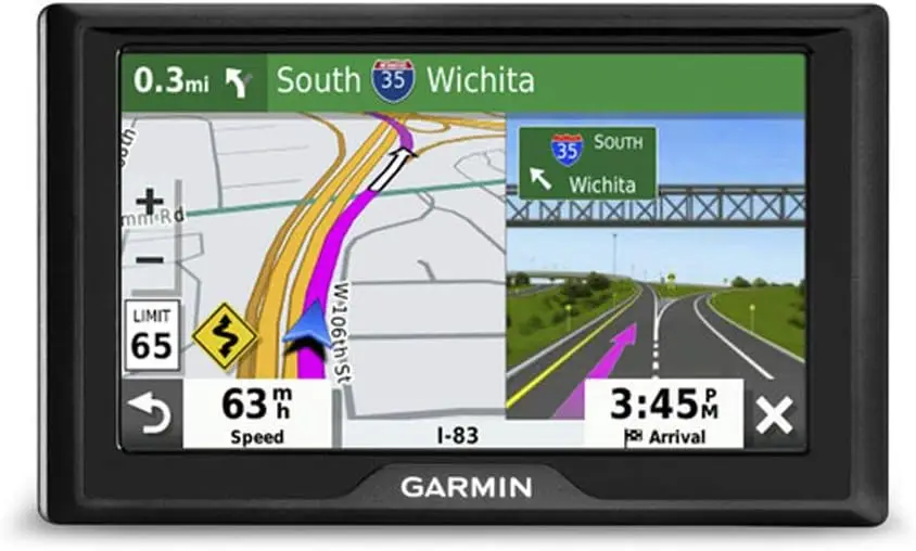 

Drive 52, GPS Navigator with 5” Display, Simple On-Screen Menus and Easy-to-See Maps