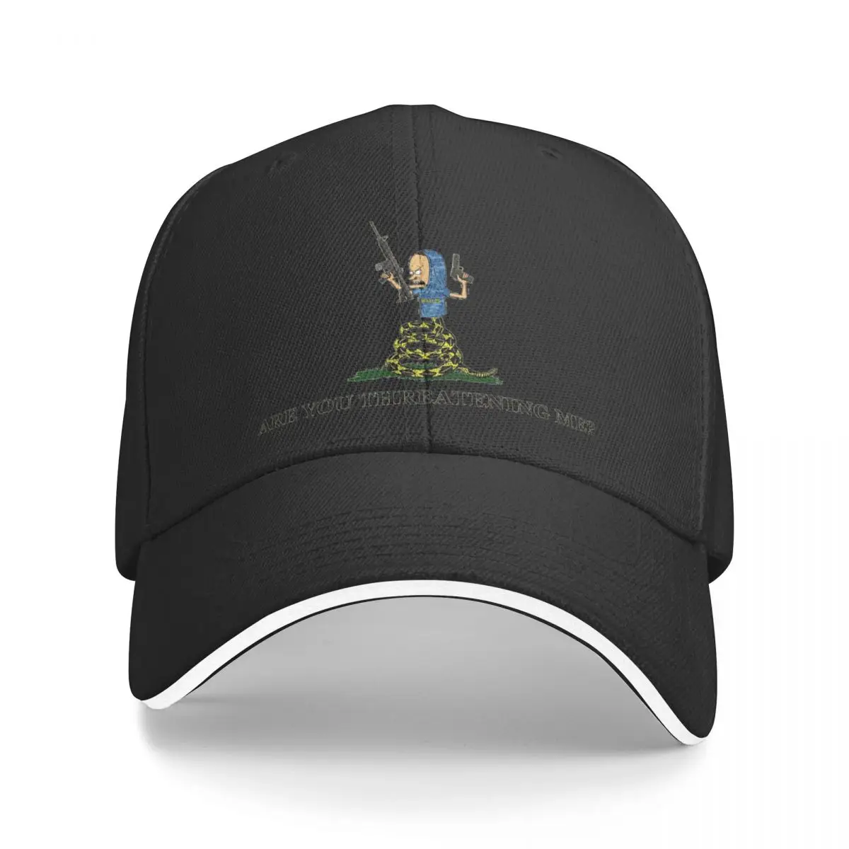 Are You Threatening Me? Baseball Cap custom Hat Hat Man For The Sun Sun Hat For Children fishing Women's Men's