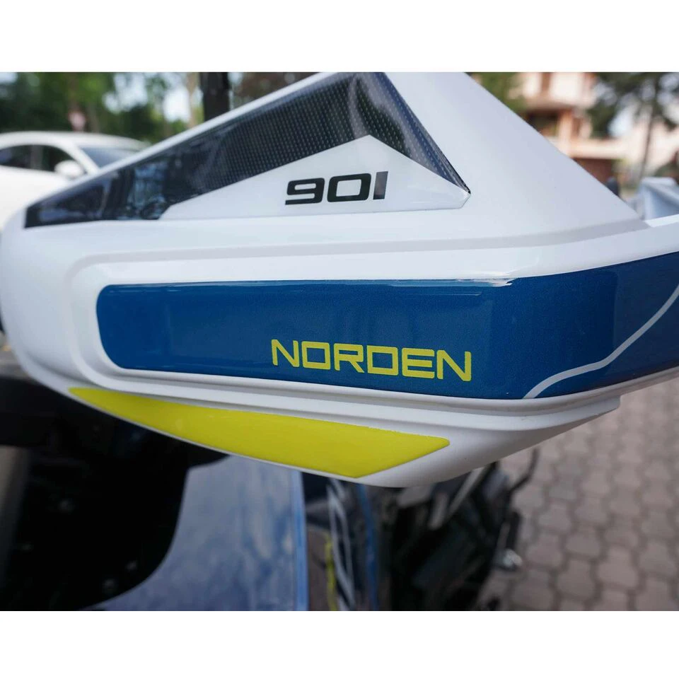 Pair of 3D Stickers Protections Motorcycle Handguards For Husqvarna Norden 901 2023