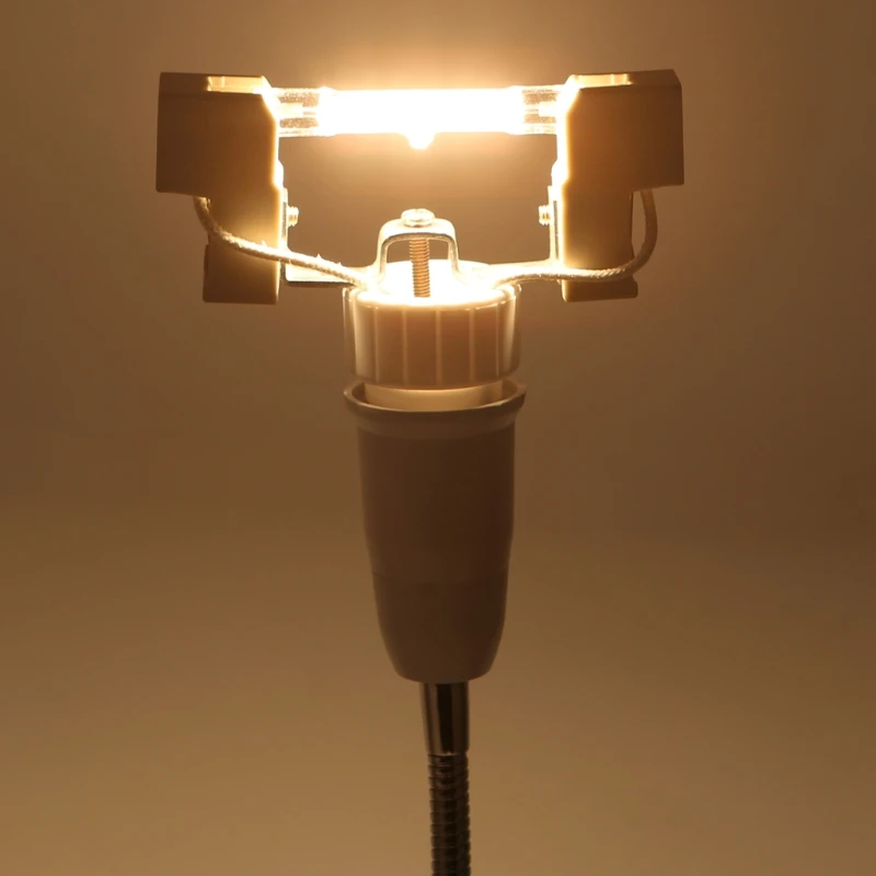 Lâmpada halógena R7s 150W holofotes extremidade dupla 220-240V branco quente