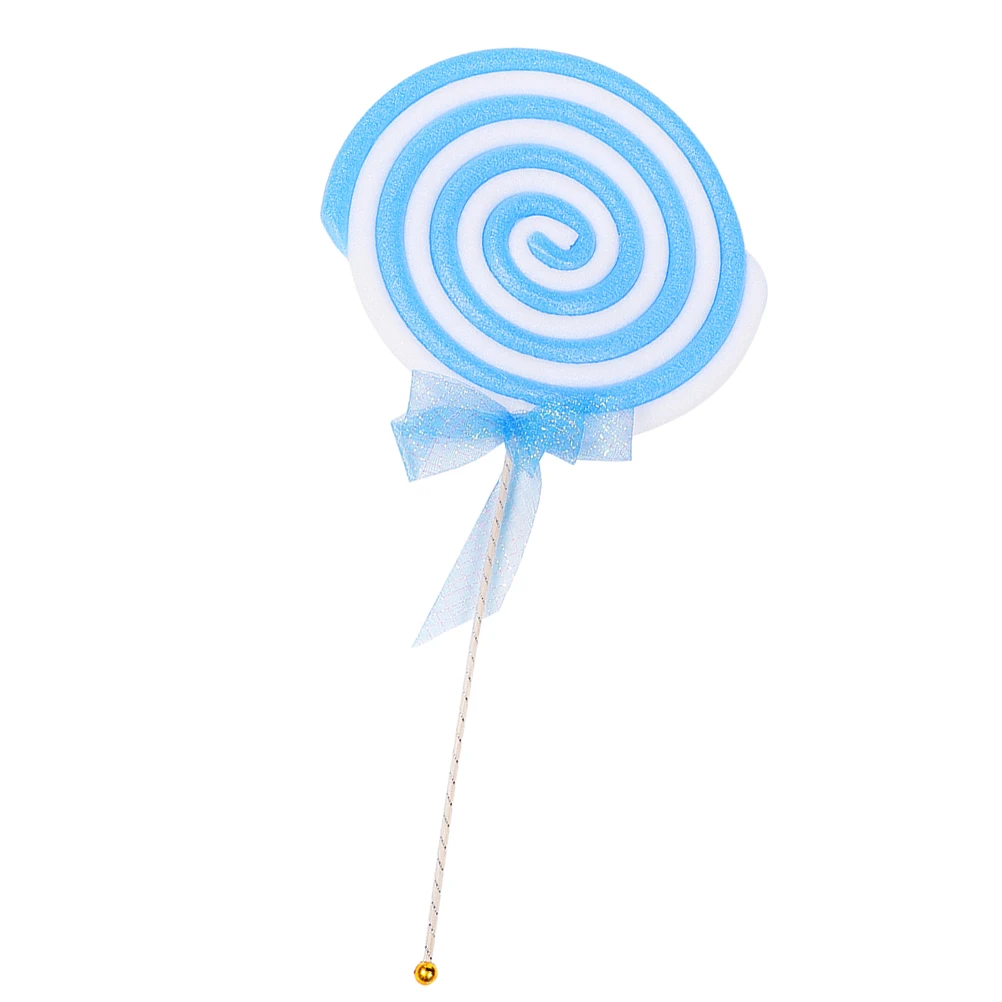 

Simulation Lollipop Small Blue Prop Photo Decor Fake Lifelike Ornaments Multipurpose Photography Educational Toys Birthday Party