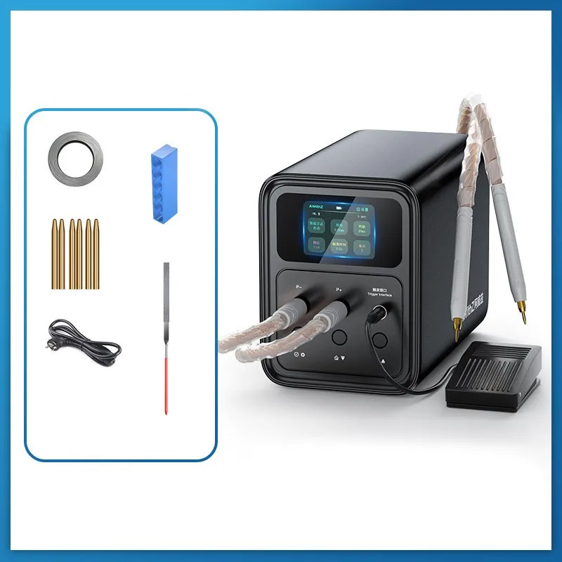 P120D Super Farad Capacitor 6590A 69.2KW High Power Portable Spot Welder, Battery Spot Welder (US/European Union Standard)