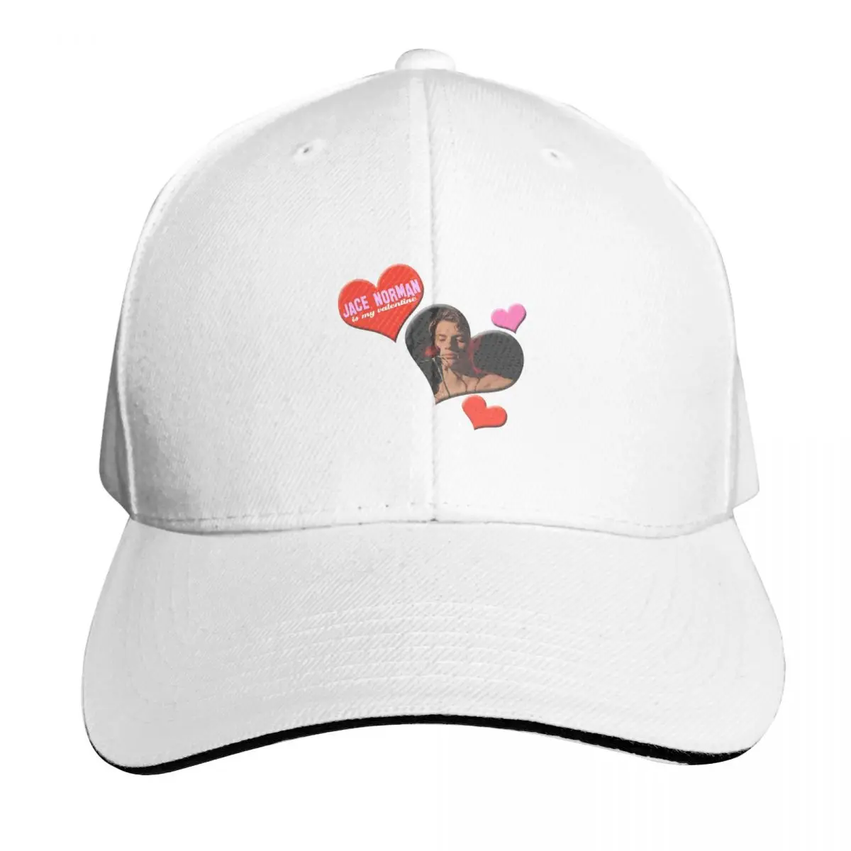 Jace Norman es mi gorra de San Valentín, gorras de béisbol informales a la moda, sombrero ajustable, gorras de béisbol Unisex de verano de Hip Hop policromáticas