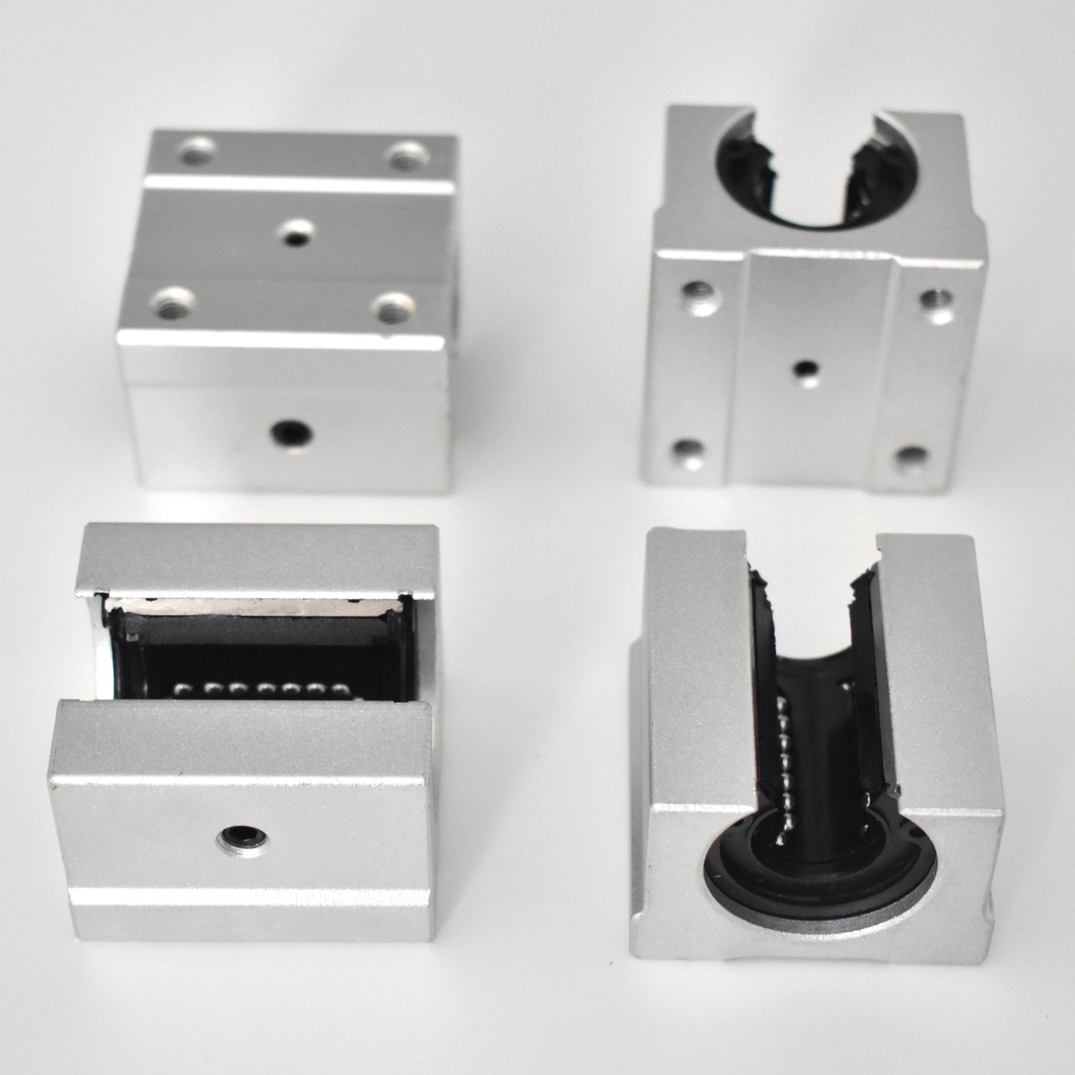 Imagem -06 - Diâmetro Trilho Linear Sbr16 L800 mm Trilho Guia de Movimento Linear Mais Peças Sbr16uu Rolamento Blocos Peças 16 mm de