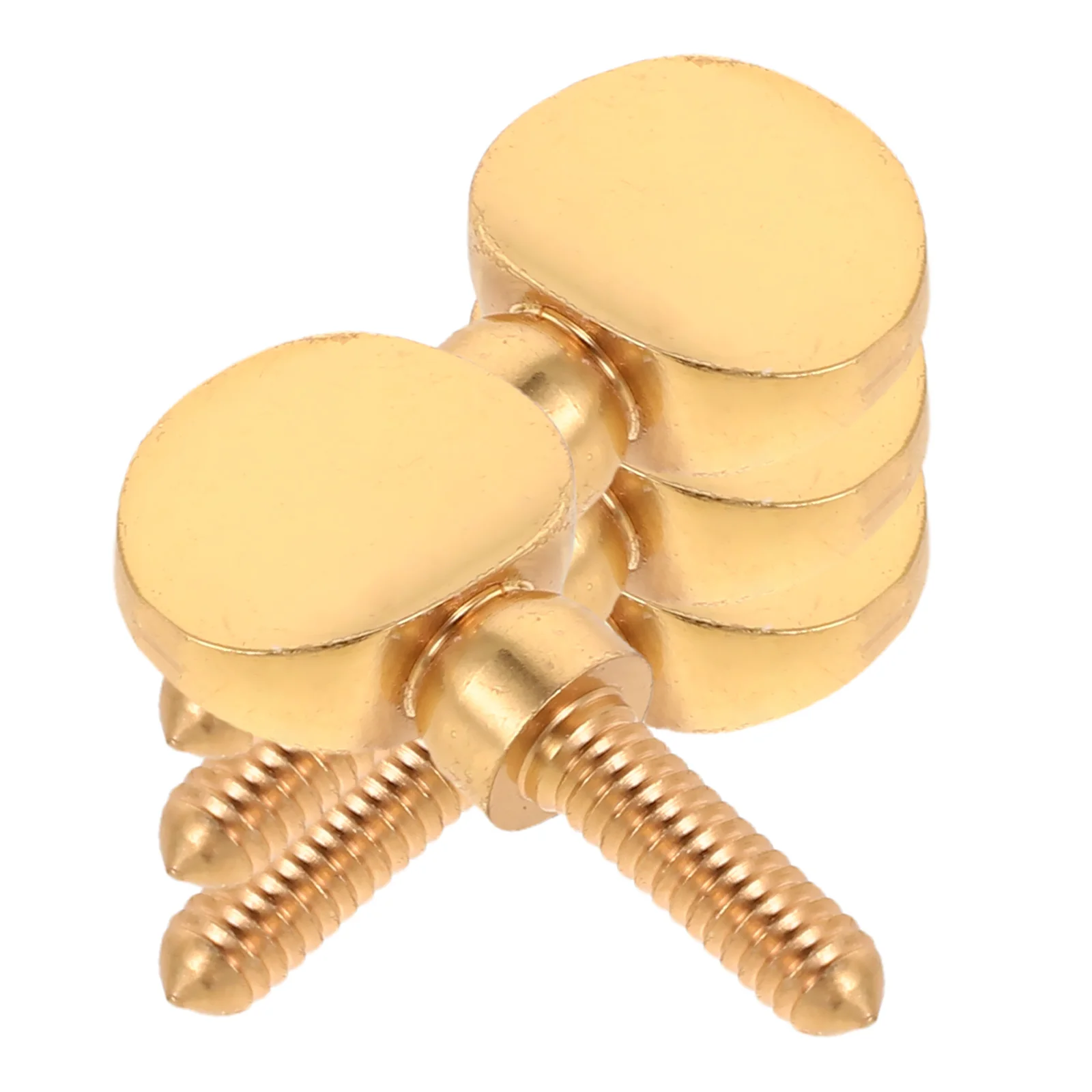 

4Pcs Saxophone Neck Screws Brass Heavy Tightening Screw Tool Sax Neck Replacement Parts for Alto Tenor Saxophone Accessories