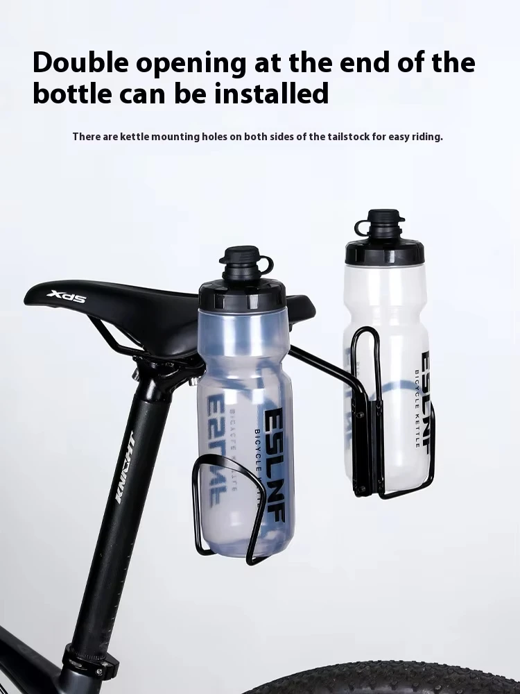 Sac arrière de vélo, fixation de support Stable, grand sac arrière de cyclisme, Double berceau de bouteille d'eau, siège de Conversion Anti-secouement