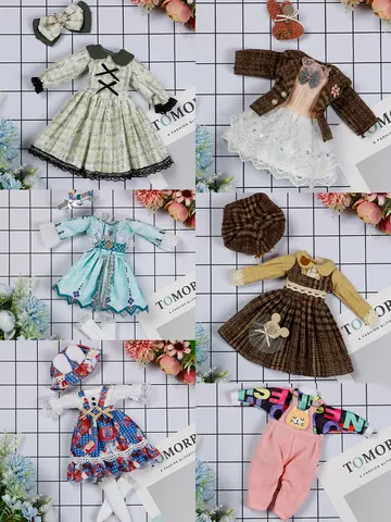 30cm bjd boneca roupas menina vestir-se maquiagem diy brinquedos acessórios vestido princesa casa de boneca conjunto crianças boneca humanóide presentes da menina