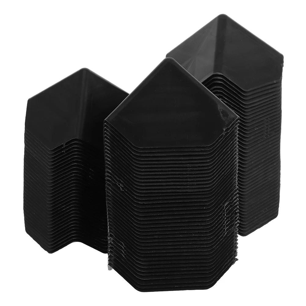 100 protezioni angolari ispessite da 60 mm, protezioni per bordi in plastica per strumenti di precisione elettronici per mobili