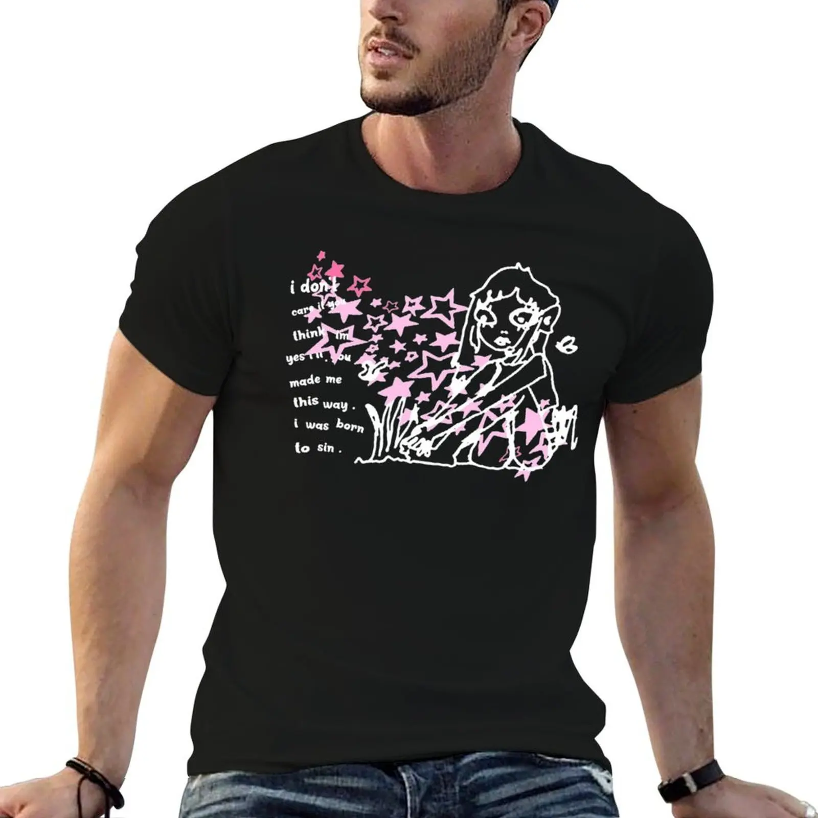 Camiseta Enya Umanzor Merch Enya Born To Sin, camisetas para hombre, camiseta informal para hombre, camisetas para hombre, camiseta ajustada