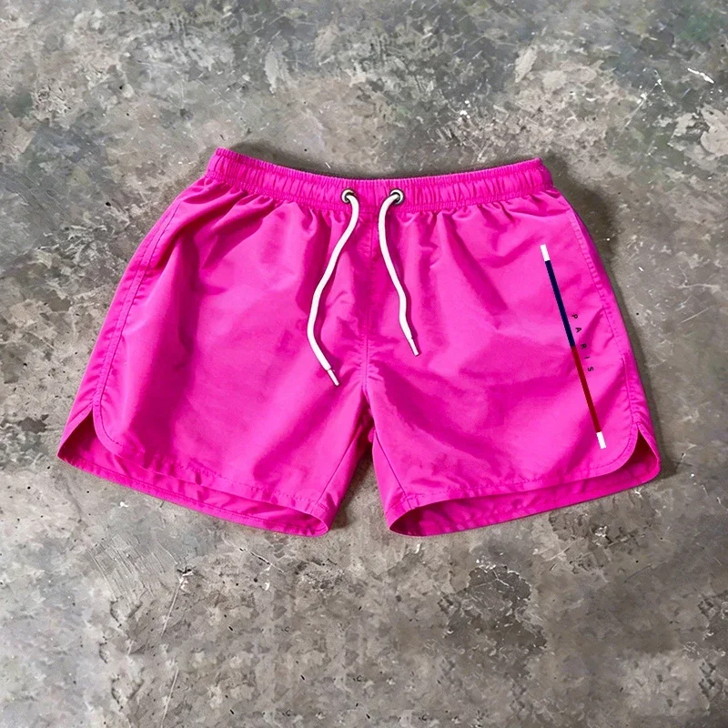 2026 Herren Boardshorts Sommer Bestseller Lässige Modische Strandshorts Vielseitige Lauf- und Fitness-Shorts Paris Mode – Detail 8