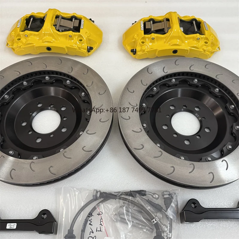 

.Yellow Caliper with Custom logo 355x32mm PCD 5x108 for .V40 D2 2013 8.5x18