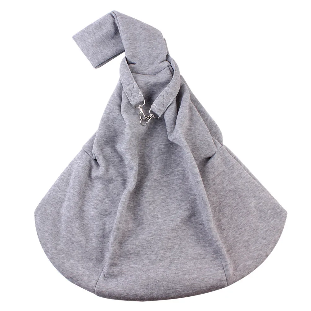 

Двусторонняя переносная сумка-слинг из хлопка и полиэстера для собак, кошек, кроликов: для путешествий и приключений, безопасная, через плечо