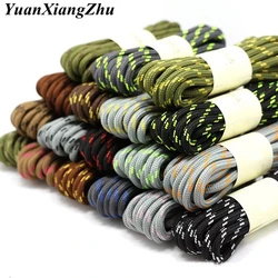 1Pair Outdoor Sports Round Shoelaces for Boots Hiking Slip Rope Shoelace Sneakers Laces for Shoes Accessories 100/120/140/160CM