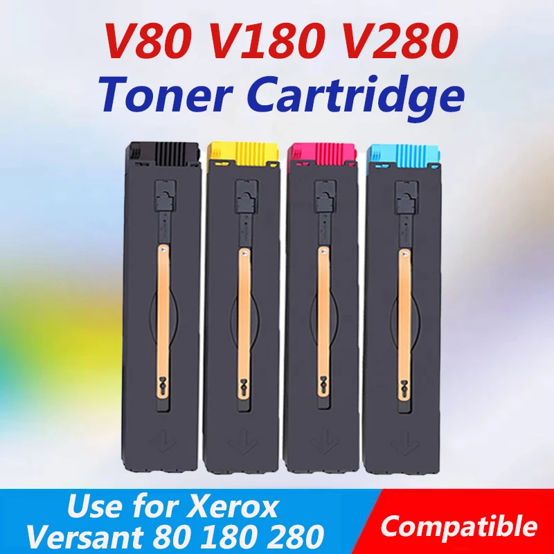 4PC/Set V80 Toner Cartridge For Xerox Versant 80 180 280 Press Toner Powder