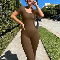 One Piece Women Yoga Jumpsuit Sports Seamless Sexy Shapewear Hip Lift Yoga Fitness Jumpsuit Workout running Cycling Wear Sets
