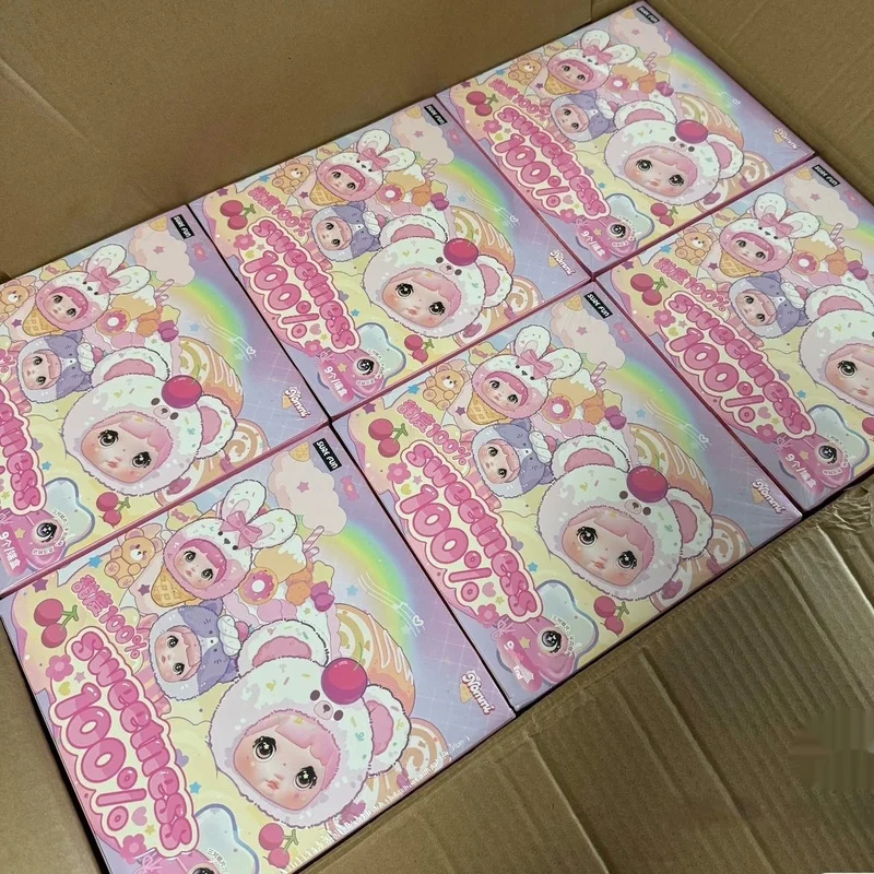 

Nommi V9 Sweetness 100 Blind Box Vinyl Doll Action Figure Keychain Anime Collection Model Toy Trendy Surprise Authentic