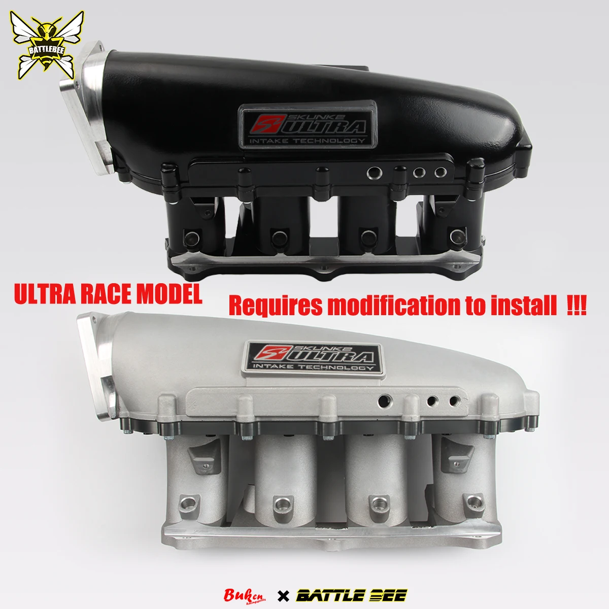 Forging Aluminum Ultra Race Intake Manifold For Honda K-Series K20 K24 FD2 SKUNK2 High Volume 3.2L Engine Car Accessories