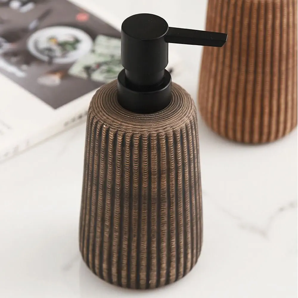 Nachfüllbarer Keramik-Seifenspender, Vintage, kreativer Handwaschspender, spart Seife, multifunktionale Schaumspenderflasche für das Badezimmer – Detail 8