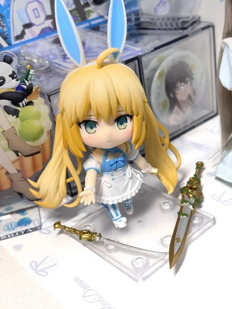 

Оригинальный Gsc # 2857 Фигурка Артории Берсеркера с кроличьими ушками, аниме-фигурка из ПВХ, коллекционная модель для любителей аниме и коллекционеров