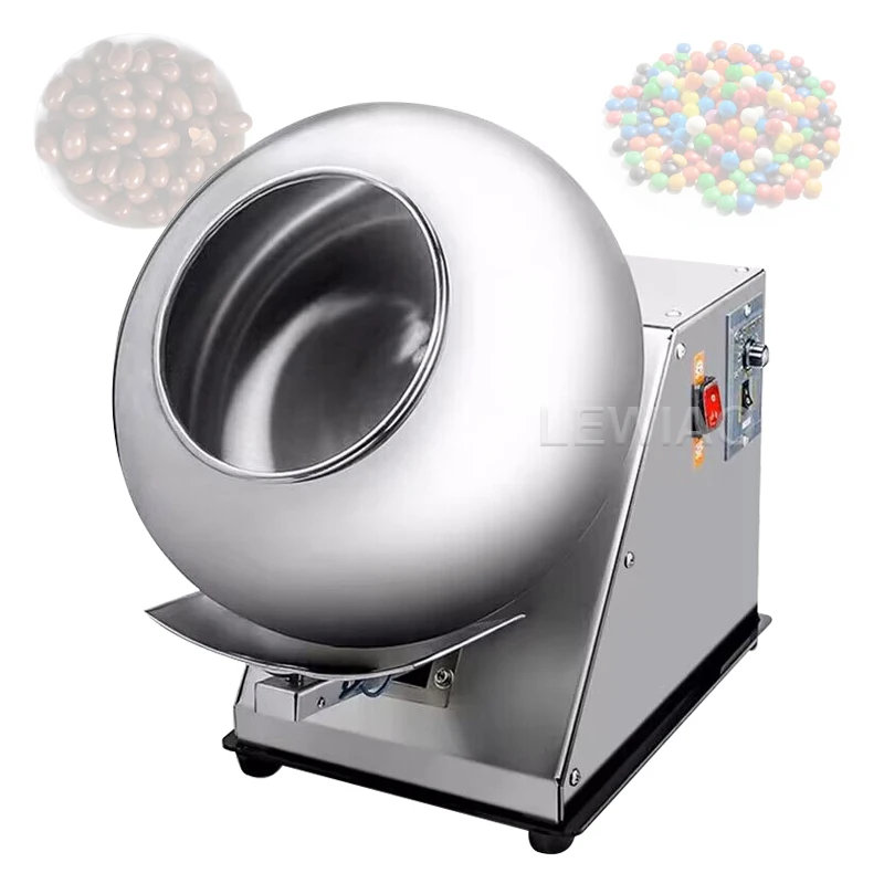 Gummy Jelly Snoep Suiker Gecoate Machine Chocolade Bonen Pil Polijsten Coating Machine