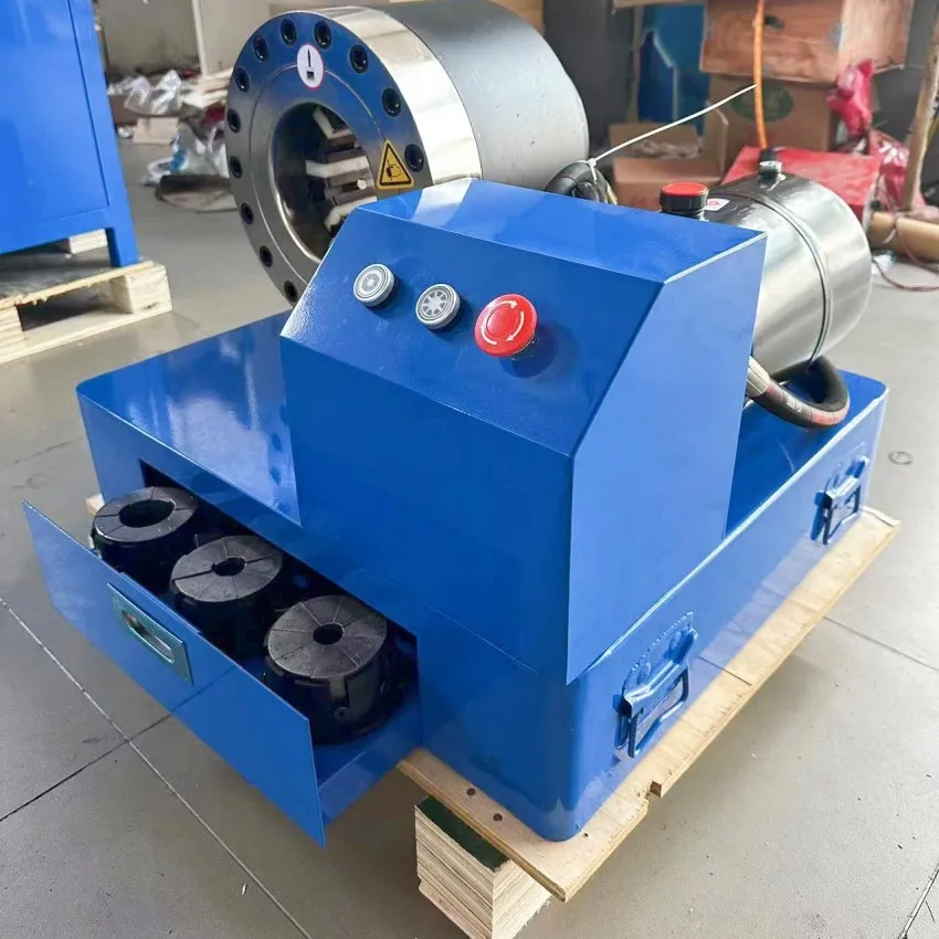 مبيعات المصنع مباشرة 12 فولت/24 فولت سائق البطارية على متن خرطوم العقص آلة خرطوم هيدروليكي آلة المكشكش آلة الضغط #2