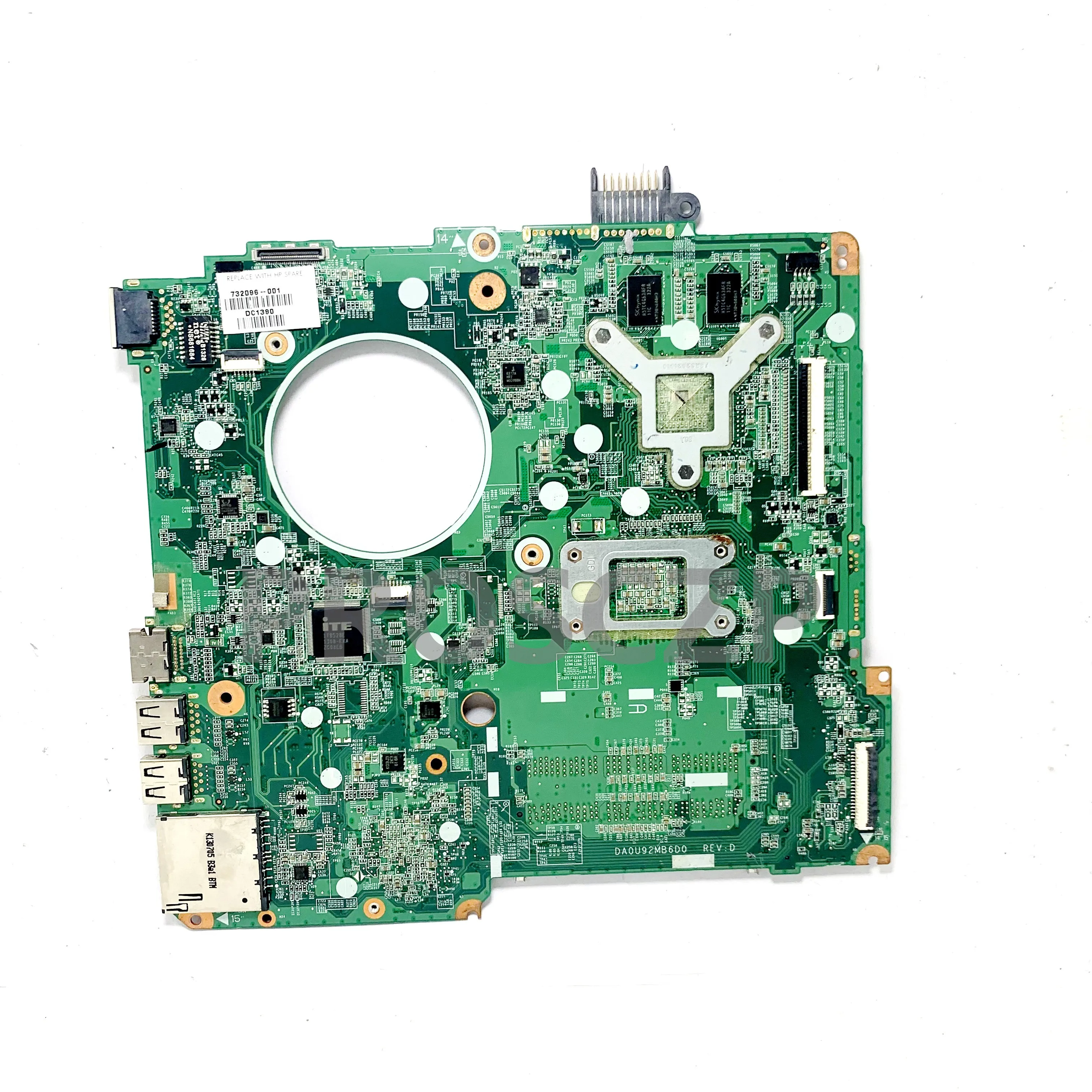 734824-601 734824-501 734824-001 DA0U92MB6D0 Mainboard For HP 15-N Laptop Motherboard With A10-5745M CPU 216-0841009 100% Tested