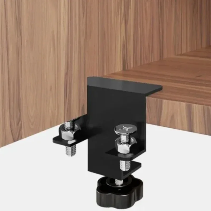 Cabinet Door Mounting Auxiliary Woodworking Clip Integrated Cabinet Face Panel Install Jig Steel Cupboard Frame Mounting Bracket