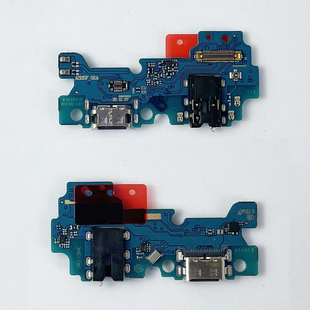 Charging Flex For Samsung Galaxy A32 4G A325 SM-A325F USB Charge Port Jack Dock Connector Charging Board Flex Cable