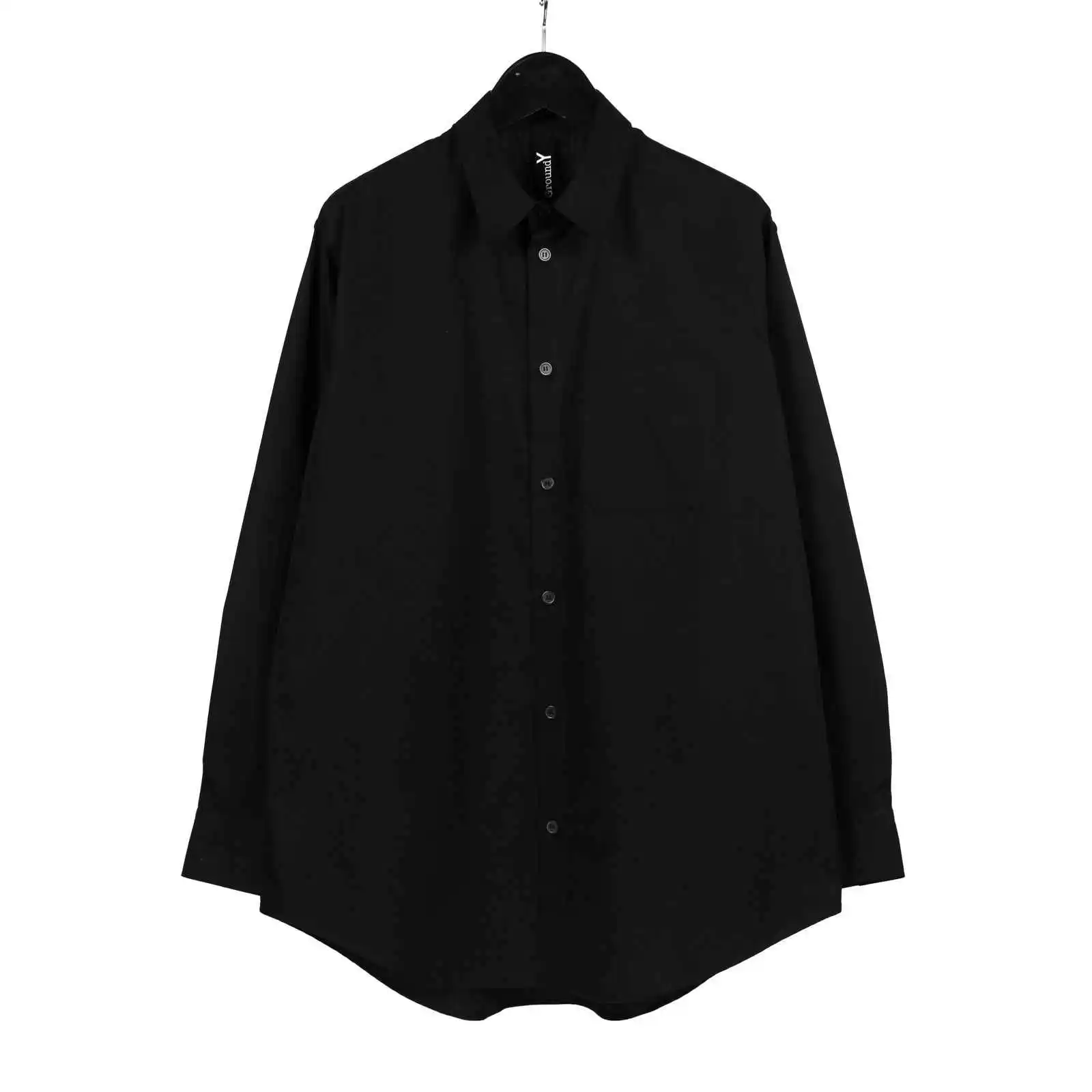

TOP-YAMAMOTO Japanese original design dark style niche pure cotton loose long sleeved shirt