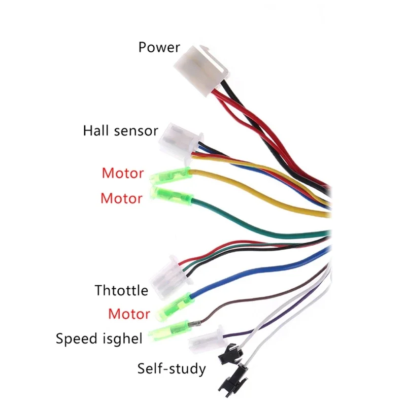 36V/48V 350W Speed Regulator Electric E-bike for DC Motor Control Supply Brushless Motor Speed Controller