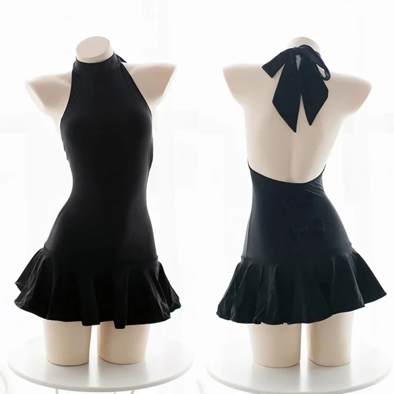 

Cos to know Japanese swimsuit cosplay Fate Zero Stay Night sukumizu black swimwear