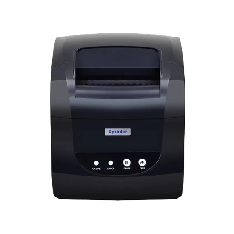 

365B LAN Thermal Label Printer Barcode Sticker Receipt Printer 20-80mm 2 in 1 Print Machine for Android IOS Windows