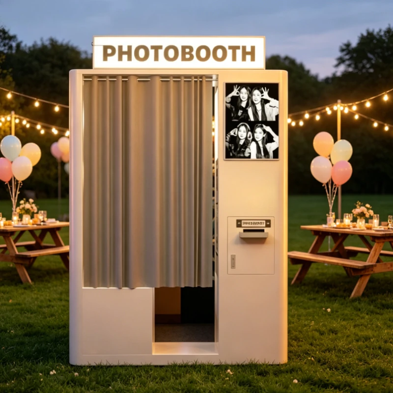 Photo Booth Machine - Máquina Expendedora de Fotos Personalizada de