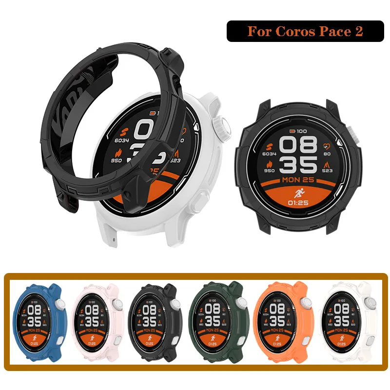 Case TPU Case Scratch Resistant Bumper Cover for Coros Pace 2