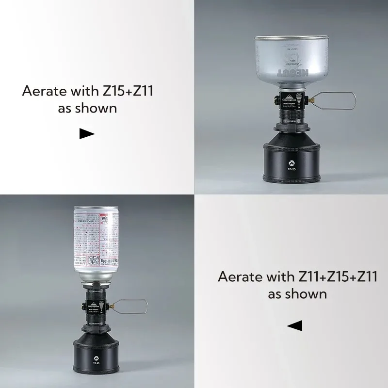 Acampamento ao ar livre portátil recarga recipiente de armazenamento de gás vasilha fogão de acampamento butano propano pode cartucho de gás