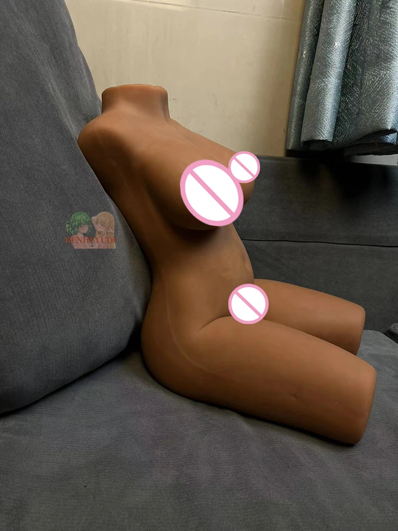 RENHEYUOU Lebensgroße Sexpuppen 3D-Vagina Weibliche Halbkörperpuppe Pornospuppe Winzige Brüste Torsopuppen Muschi Männlicher Masturbator sexpuppe18+