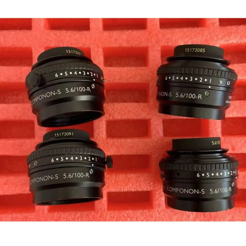 Used COMPONONON-S 5.6/100-R industrial lens tested OK and shipped quickly