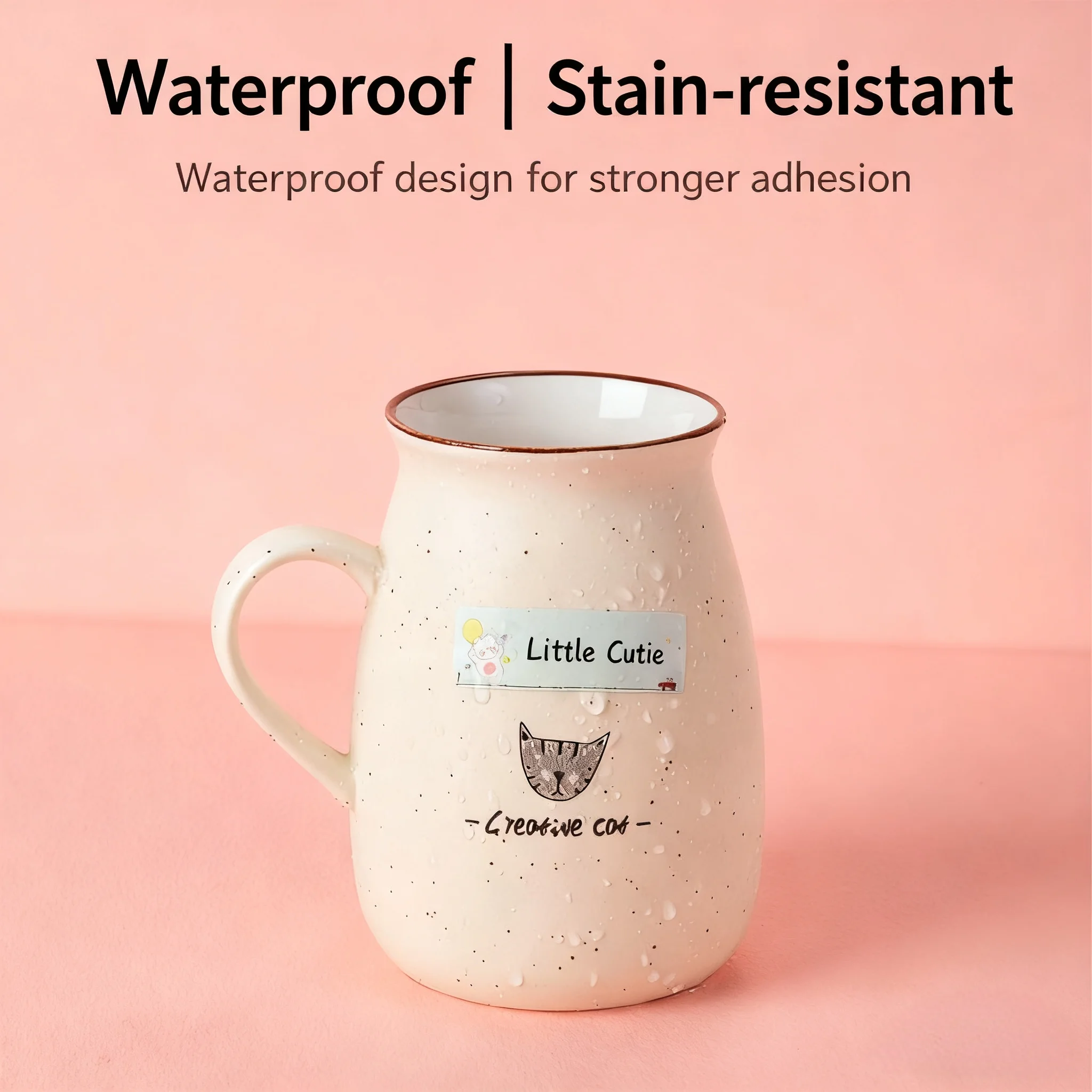 

Персонализированные водонепроницаемые наклейки с животными для детей — этикетки с именем на заказ, школьные принадлежности, прочные сувениры и подарки для вечеринок